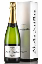 Brut Selection Nicolas Feuillatte - шампанское Брют Селексьон Николя Фейатт 0.75 л белое брют в п/у