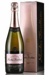 Brut Reserve Exclusive Rose Nicolas Feuillatte - шампанское Брют Резерв Эксклюзив Розе Николя Фейатт 0.75 л розовое брют в п/у