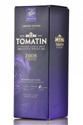 Tomatin French Collection #1 - виски Томатин Френч Коллекшн #1 2008 год 0.7 л в п/у