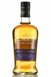 Tomatin French Collection #1 - виски Томатин Френч Коллекшн #1 2008 год 0.7 л в п/у