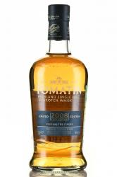 Tomatin French Collection #03 - виски Томатин Френч Коллекшн #3 2008 год 0.7 л в п/у