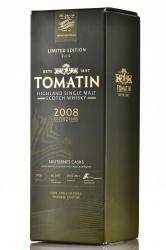 Tomatin French Collection #2 - виски односолодовый Томатин Френч Коллекшн #2 2008 год 0.7 л в п/у