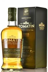 Tomatin French Collection #2 - виски односолодовый Томатин Френч Коллекшн #2 2008 год 0.7 л в п/у