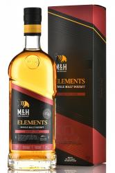 M&H Elements Sherry - виски Эм энд Эйч Элемент Шерри 0.7 л в п/у