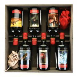 вино Шато ля Грас Дьё де Приёр Сент-Эмильон Гран Крю 2014 год 0.75 л набор из 6-и бутылок подарочная коробка