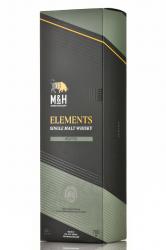 M&H Elements Peated - виски Эм энд Эйч Элемент Питед 0.7 л в п/у