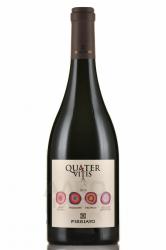 Quater Vitis Rosso Terre Siciliane IGT - вино Куатер Витис Россо 0.75 л красное сухое