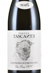 вино Таска д`Альмерита Тасканте Контрада Шарануова 0.75 л красное сухое этикетка