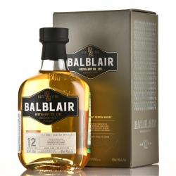 Whisky Balblair 12 years old gift box - виски Балблэр 12 лет 0.7 л п/у