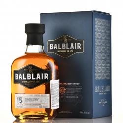 Balblair 15 years - виски Балблэр 15 лет 0.7 л