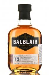 Balblair 15 years - виски Балблэр 15 лет 0.7 л