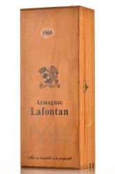Lafontan Millesime 1968 - арманьяк Лафонтан Миллезиме 1968 год 0.7 л в д/я