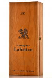 Lafontan Millesime 1980 - арманьяк Лафонтан Миллезиме 1980 год 0.7 л в д/я