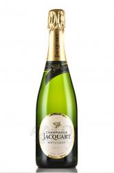 Champagne Jacquart Brut Mosaique - шампанское Жакарт Брют Мозаик в п/у с двумя бокалами 0.75 л белое брют