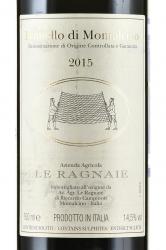 Brunello di Montalcino DOCG 2015 - вино Брунелло ди Монтальчино ДОКГ 0.75 л красное сухое