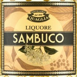 Liquore Quaglia Sambuco - ликер Куалья Бузина 0.7 л