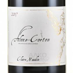 вино Алокс-Кортон Клер Нодан 0.75 л красное сухое этикетка