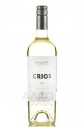 вино Криос Торронтес 0.75 л сухое белое 