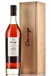 Bas-Armagnac Darroze Unique Collection - арманьяк Баз-Арманьяк Дарроз Уник Коллексьон 1971 года 0.7 л п/у дерево