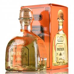 текила Patron Reposado 0.75 л в подарочной коробке