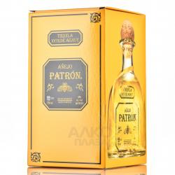 текила Patron Anejo 0.75 л подарочная коробка