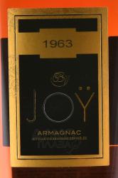 Joy 1963 - арманьяк Жой 1963 года 0.7 л