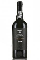 Quinta De La Rosa Vintage 2012 Port - портвейн Кинта де Ля Роса Винтаж 2012 Порт 0.75 л