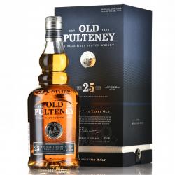 Old Pulteney 25 Years Old - виски Олд Пултени 25 лет 0.7 л в п/у