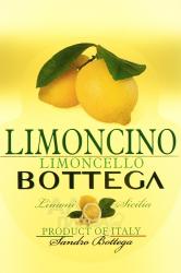 Limoncino Bottega - ликер Лимончино Лимончелло Боттега 0.5 л десертный