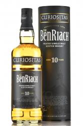 Benriach Curiositas 10 years - виски Бенриах Куриоситас 10 лет 0.7 л