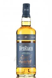 Benriach 21 years old in tube - виски Бенриах 21 год 0.7 л в тубе