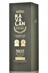 Kavalan Solist Ex-Bourbon Cask - виски Кавалан Солист экс-Бурбон Каск 0.7 л в п/у