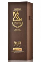 Kavalan Solist Port Cask Single Cask Strength - виски Кавалан Солист Порт Каск Сингл Каск Стренгс 0.7 л в п/у