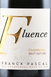 Champagne Franck Pascal Fluence - шампанское Шампань Франк Паскаль Флюанс 0.75 л экстра брют белое