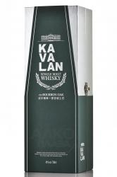 Kavalan Single Malt Ex-Bourbon Oak gift box - виски Кавалан Сингл Молт Экс-Бурбон Оук 0.7 л в п/у