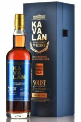 Kavalan Solisgt Vinho Barique gift box - виски Кавалан Солист Виньо Баррик 0.7 л в п/у