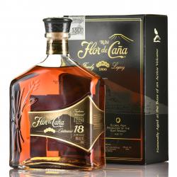 Flor de Cana Centenario Gold 18 years - ром Флор де Канья Сентенарио Голд 18 лет 0.75 л