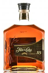 Flor de Cana Centenario Gold 18 years - ром Флор де Канья Сентенарио Голд 18 лет 0.75 л