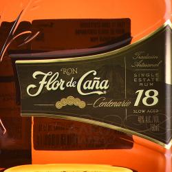 Flor de Cana Centenario Gold 18 years - ром Флор де Канья Сентенарио Голд 18 лет 0.75 л
