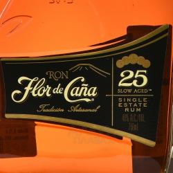 Flor de Cana 25 years - ром Флор де Канья 25 лет 0.75 л