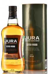 Jura Seven Wood in tube - виски Джура Сэвен Вуд 0.7 л в тубе