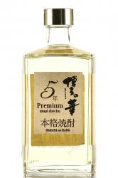 Premium Mugi Shochu Hakata No Hana - сётю Премиум Муги Хаката Но Хана 5 лет 0.5 л