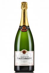 Taittinger Brut Reserve - шампанское Тэтенжэ Брют Резерв 1.5 л белое брют