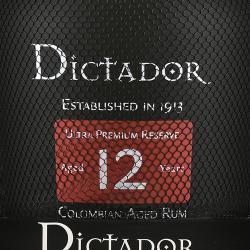 Dictador 12 years - ром Диктатор 12 лет 0.7 л