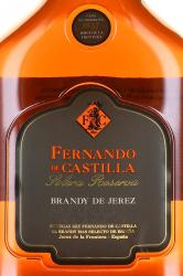 Fernando de Castilla Solera Reserva 0.7 л этикетка