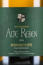 Bernhard Huber Malterdinger Alte Reben Chardonnay - вино Бернхард Хубер Мальтердингер Альте Ребен Шардонне 1.5 л белое сухое