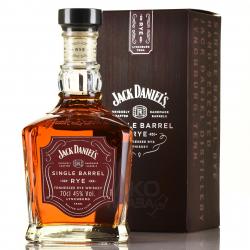 Jack Daniel’s Single Barrel Rye - виски зерновой Джек Дэниэлс Сингл Бэррэл Рай Ржаной 0.7 л в п/у