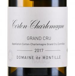 Corton-Charlemagne Grand Cru AOC - вино Кортон-Шарлемань Гран Крю АОС 0.75 л белое сухое Домен де Монтий