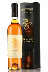 Sherry Fernando de Castilla Antique Palo Cortado in tube - херес Фернандо де Кастилья Антик Пало Кортадо 0.5 л в тубе