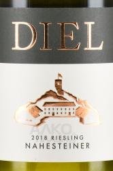 вино Diel Nahesteiner Riesling 0.75 л белое полусухое этикетка